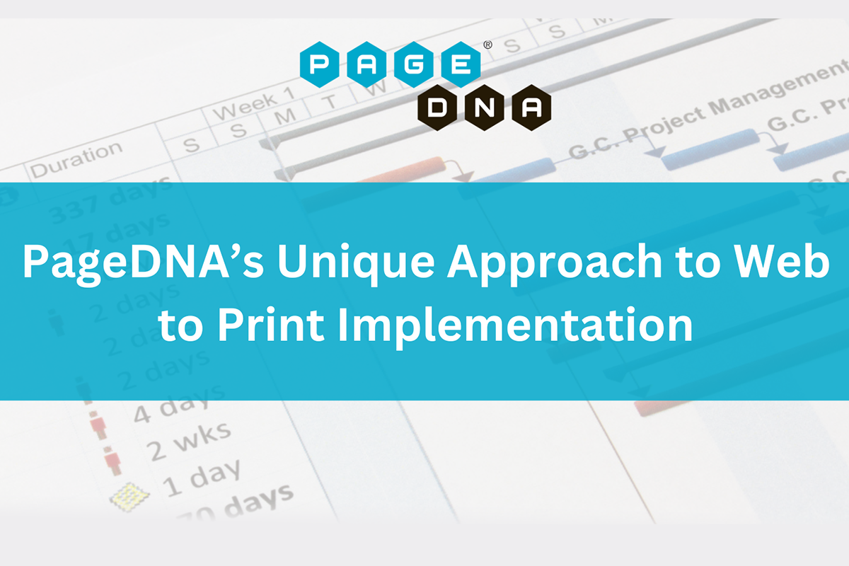 PageDNA’s Unique Approach to Web to Print Implementation