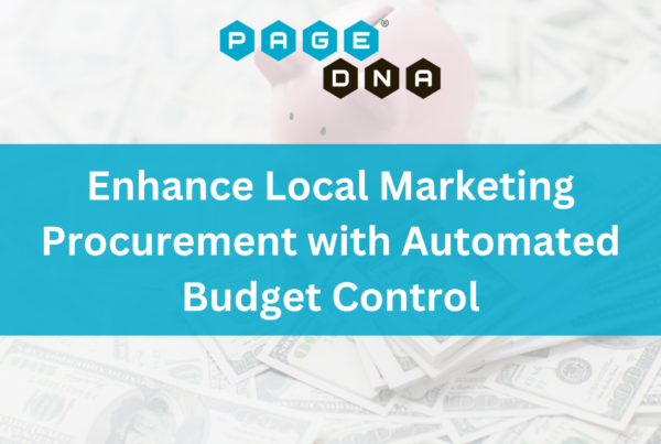 Enhance Local Marketing Procurement with Automated Budget Control