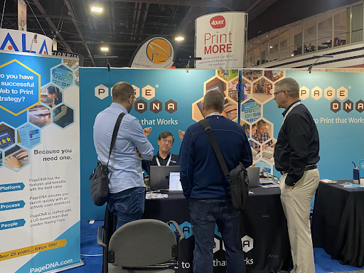 PageDNA at the 2023 Printing United trade show