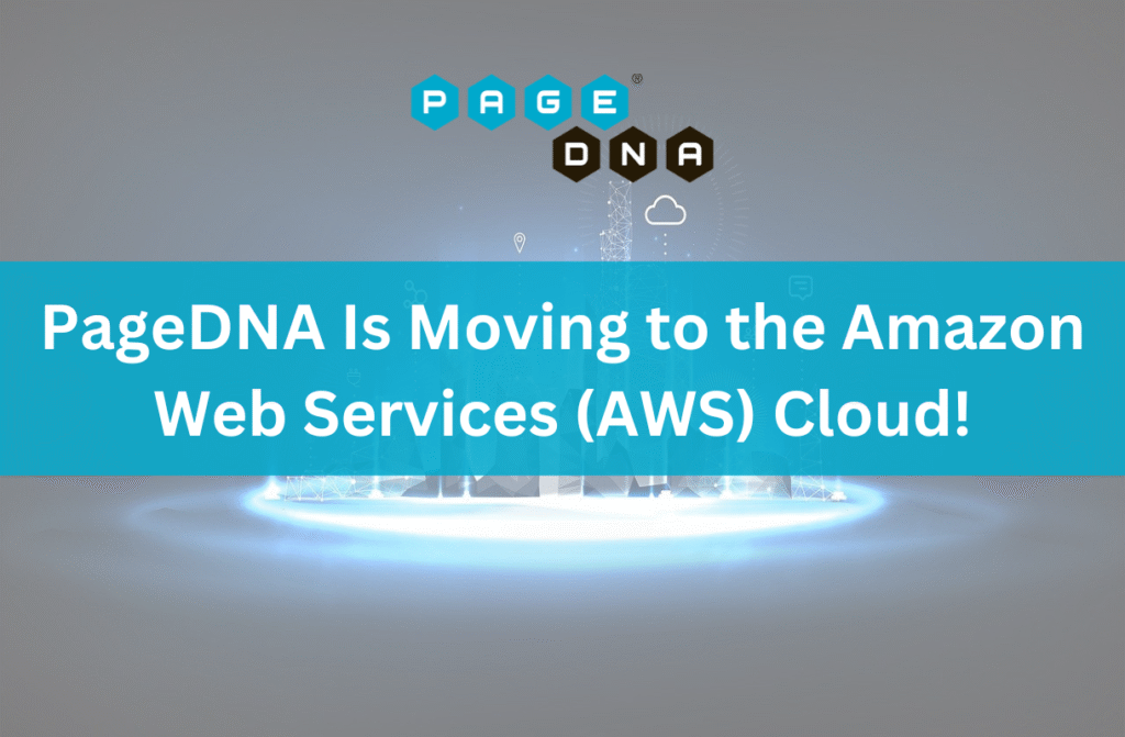 PageDNA Is Moving to the Amazon Web Services (AWS) Cloud!
