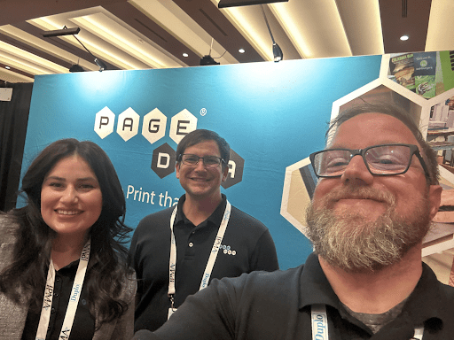 PageDNA Team Selfie at IPMA 2025