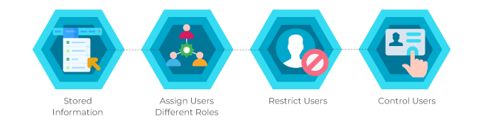 profiles hex graphic