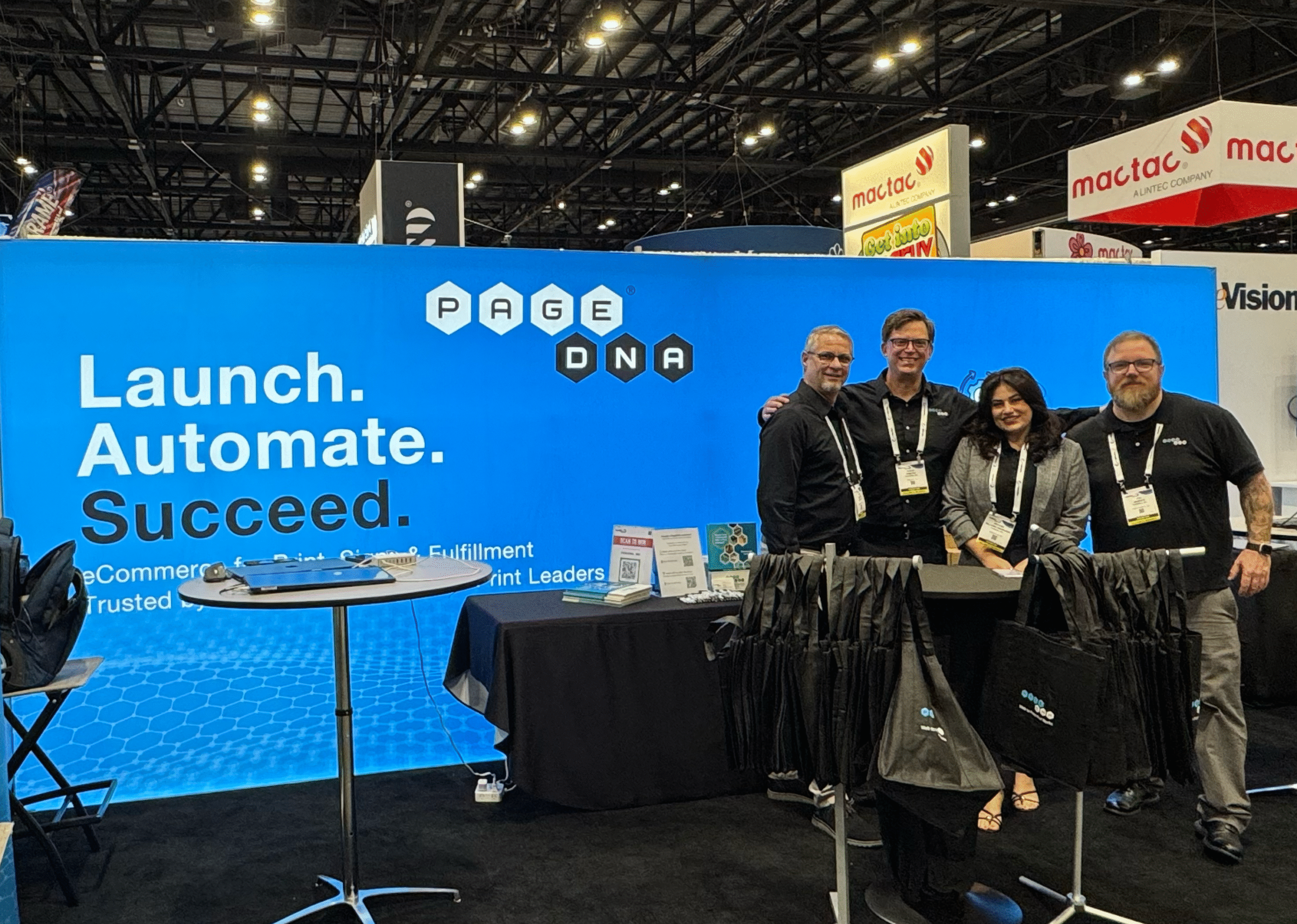 PageDNA team at Printing United Expo 2025